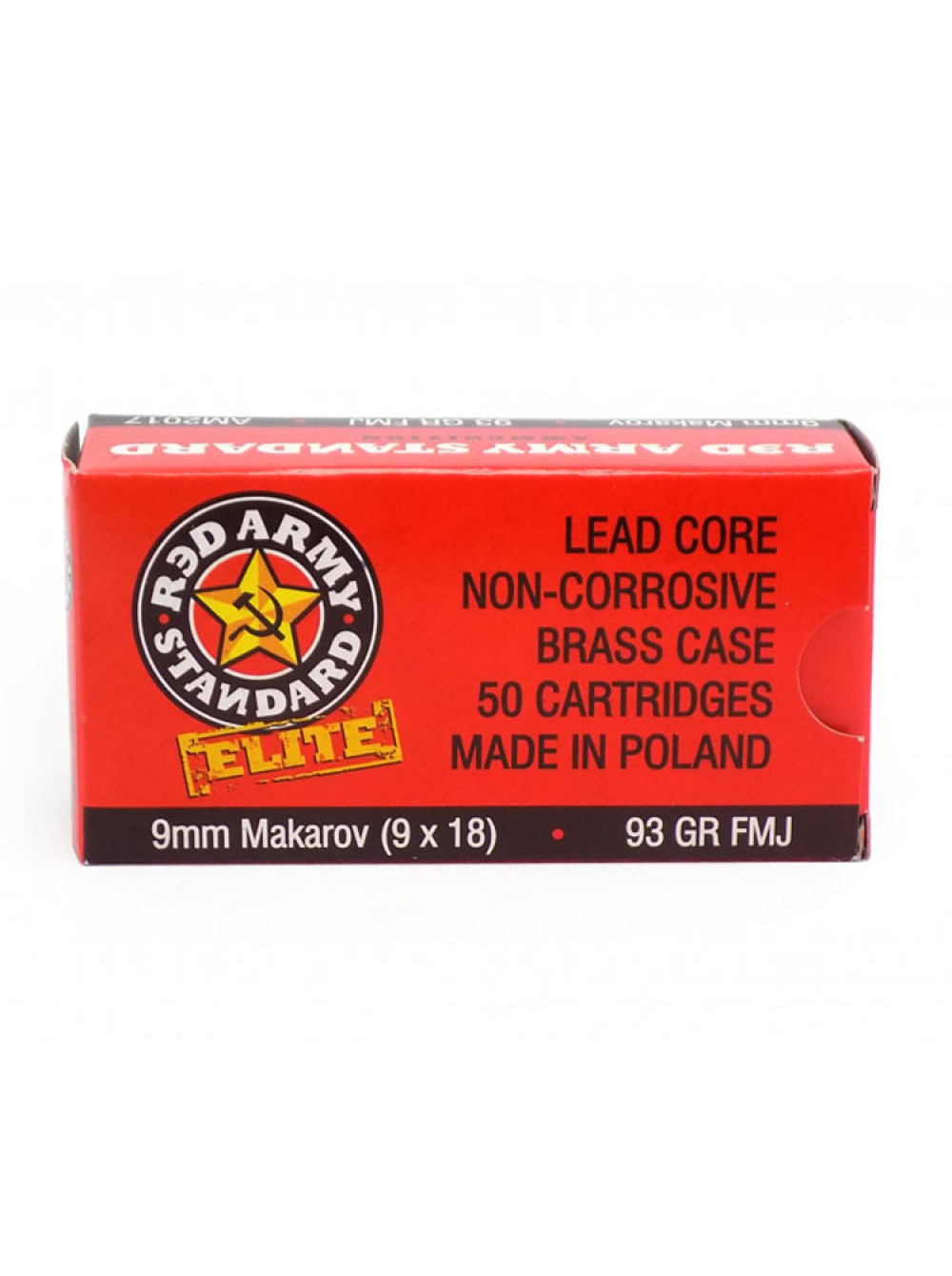 Набій нарізний спортивний Red Army Standard Elite 9х18 FMJ / 6.0 г