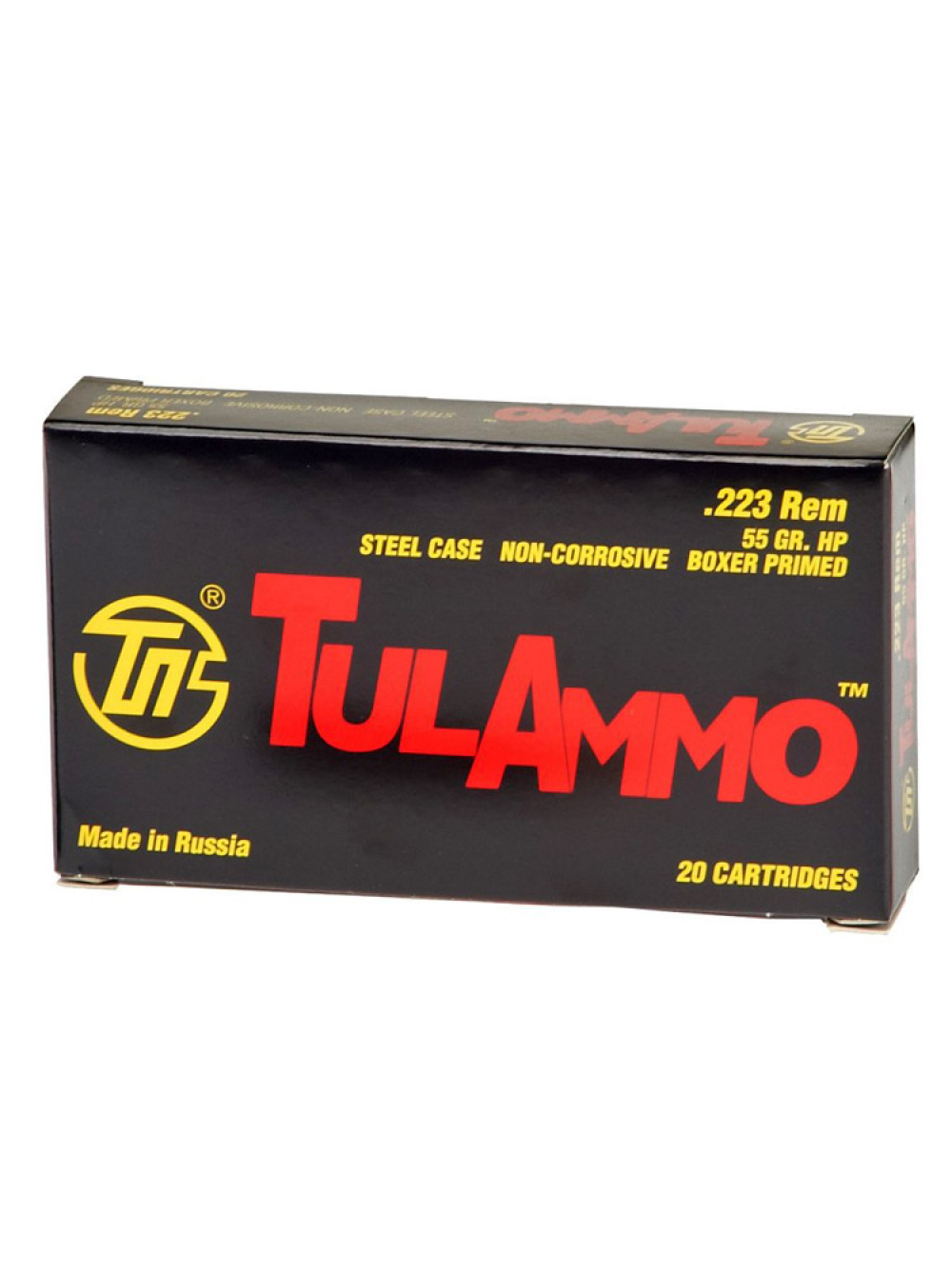 Набій нарізний мисливський ТулАммо .223 Rem (5.56х45) HP / 3.56 г