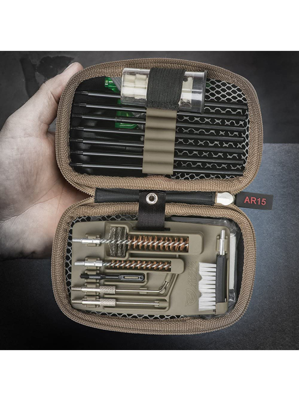 Набор для чистки Real Avid AR-15 Gun Cleaning Kit
