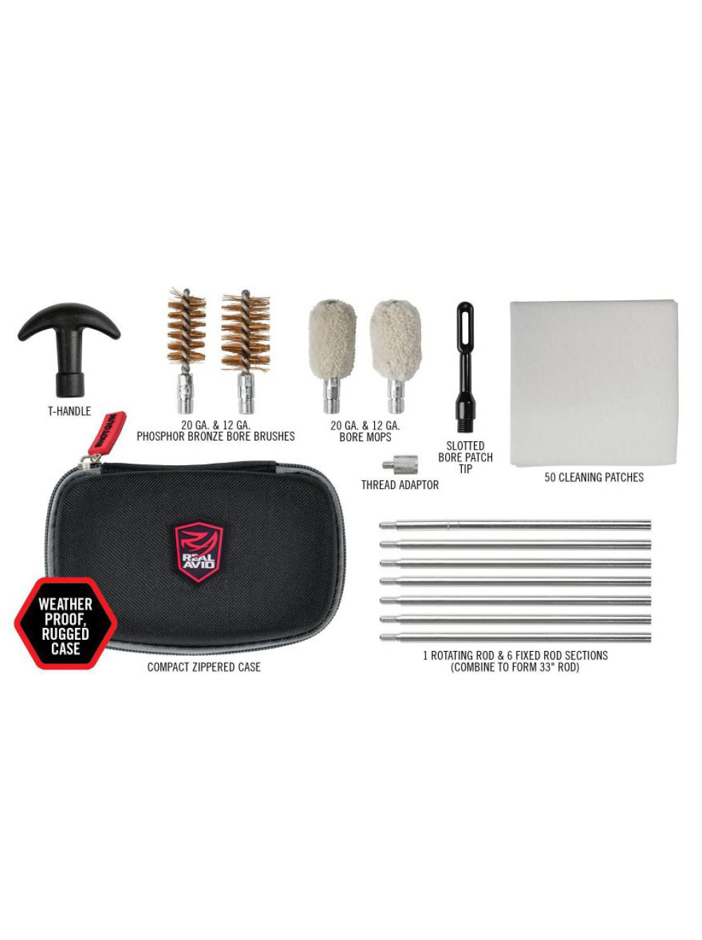 Набір для чищення зброї Real Avid Gun Boss Shotgun Cleaning Kit, к