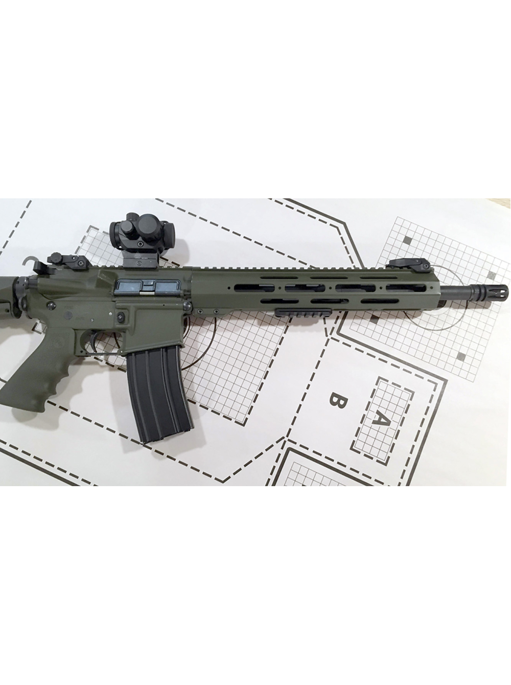 Карабин ZBROYAR Z-15 5.56x45 (.223 Rem) 14.5