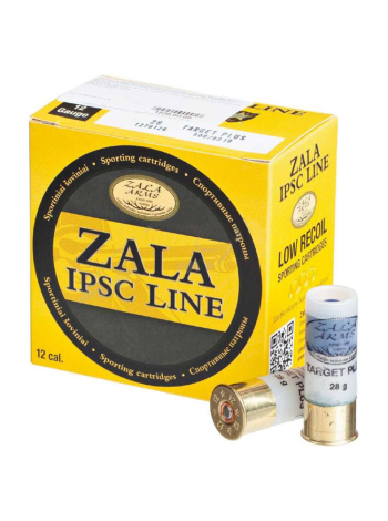 Патрон пулевой Zala Arms IPSC Target Plus, 12/67, 28 г