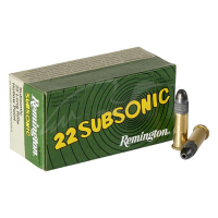 Патрон нарезной Remington Subsonic .22LR / пуля HP / 2.5 г, 38 gr