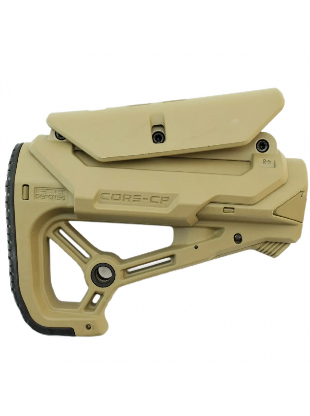 Приклад FAB Defense GL-CORE S CP без труби, Tan