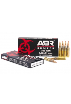 Набій нарізний ABR Hunter .308 Win (7.62x51) A-MAX / 10.89 г, 168 gr