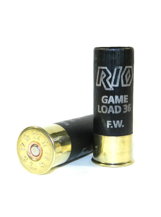 Набій мисливський RIO Game Load-36 FW (RIO 100) 12/70 / без контейнера / дріб №5 (3 мм), 36 г