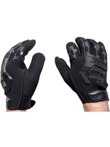 Рукавиці тактичні Mechanix M-Pact® Black XL / репліка