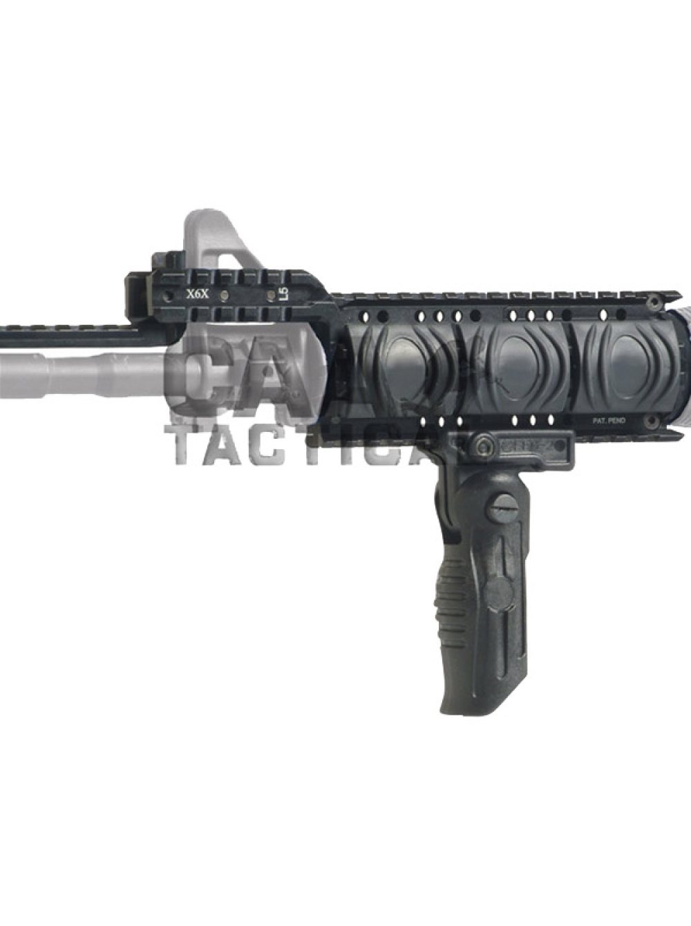 Ручка перенесення вогню САА Forearm Grip складана 3-позиційна / чорна