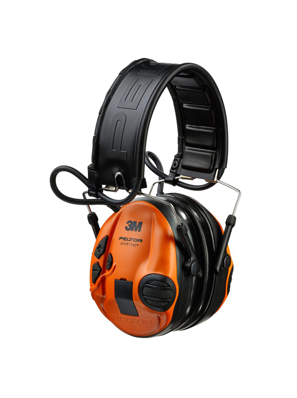 Наушники активные стрелковые 3M Peltor SportTac , зелёные/оранжевые