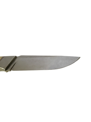 Нож авторский фултанг из стали Х12МФ, рукоять микарта