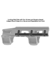 Кронштейн-моноблок Leapers UTG ACCU-SYNC Offset 50, 30 мм Ultra High / серый