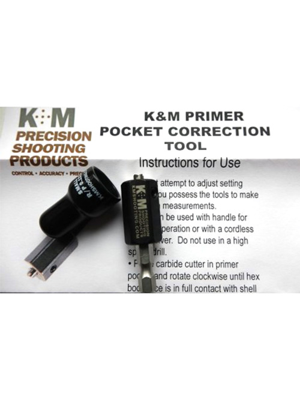 Фреза для коригування капсульного гнізда K&M Small Pistol & Riffle - Primer Pocket Correction Tool