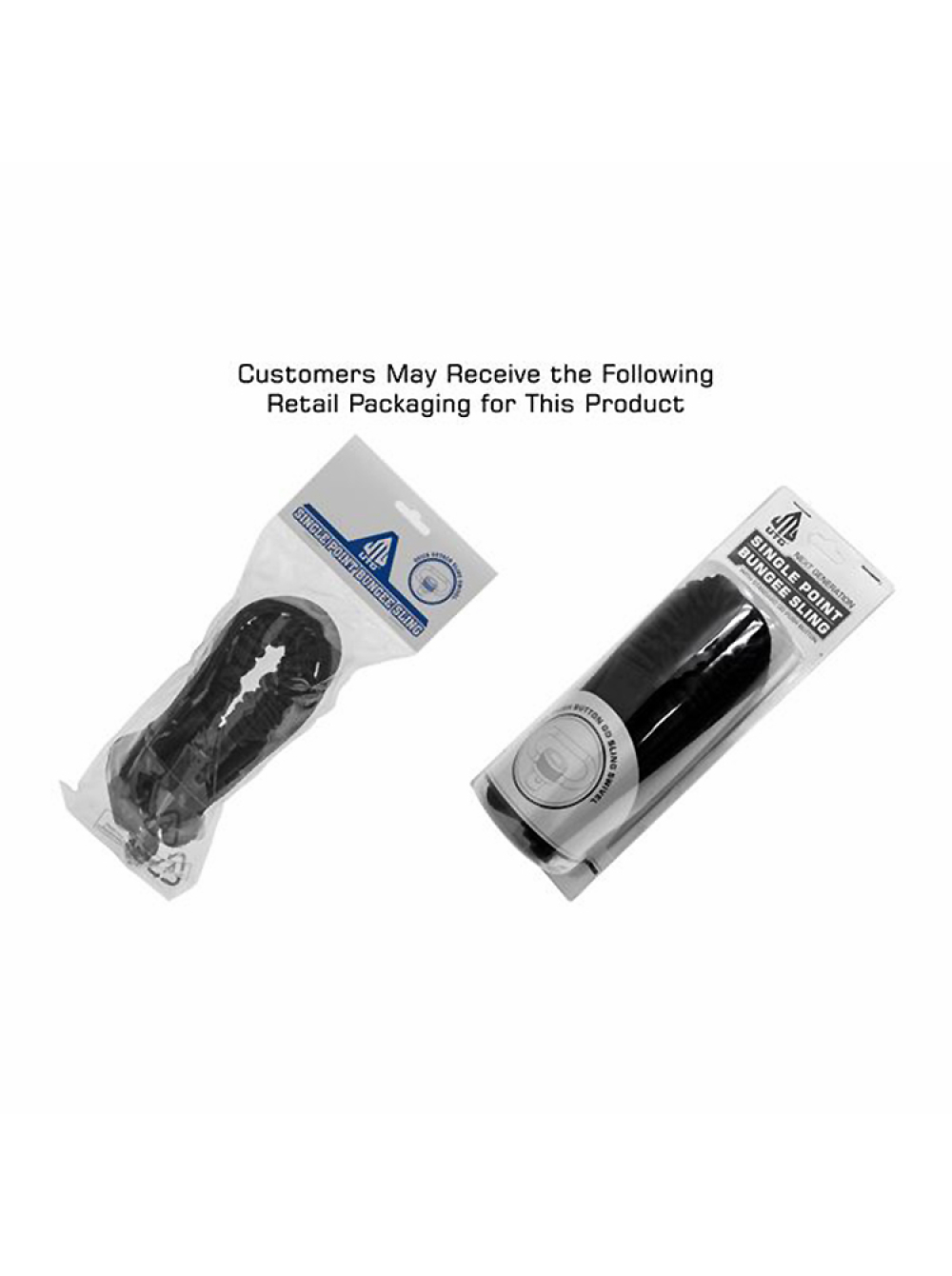 Ремінь збройовий тактичний Leapers Bungee з QD-антабками / одноточковий