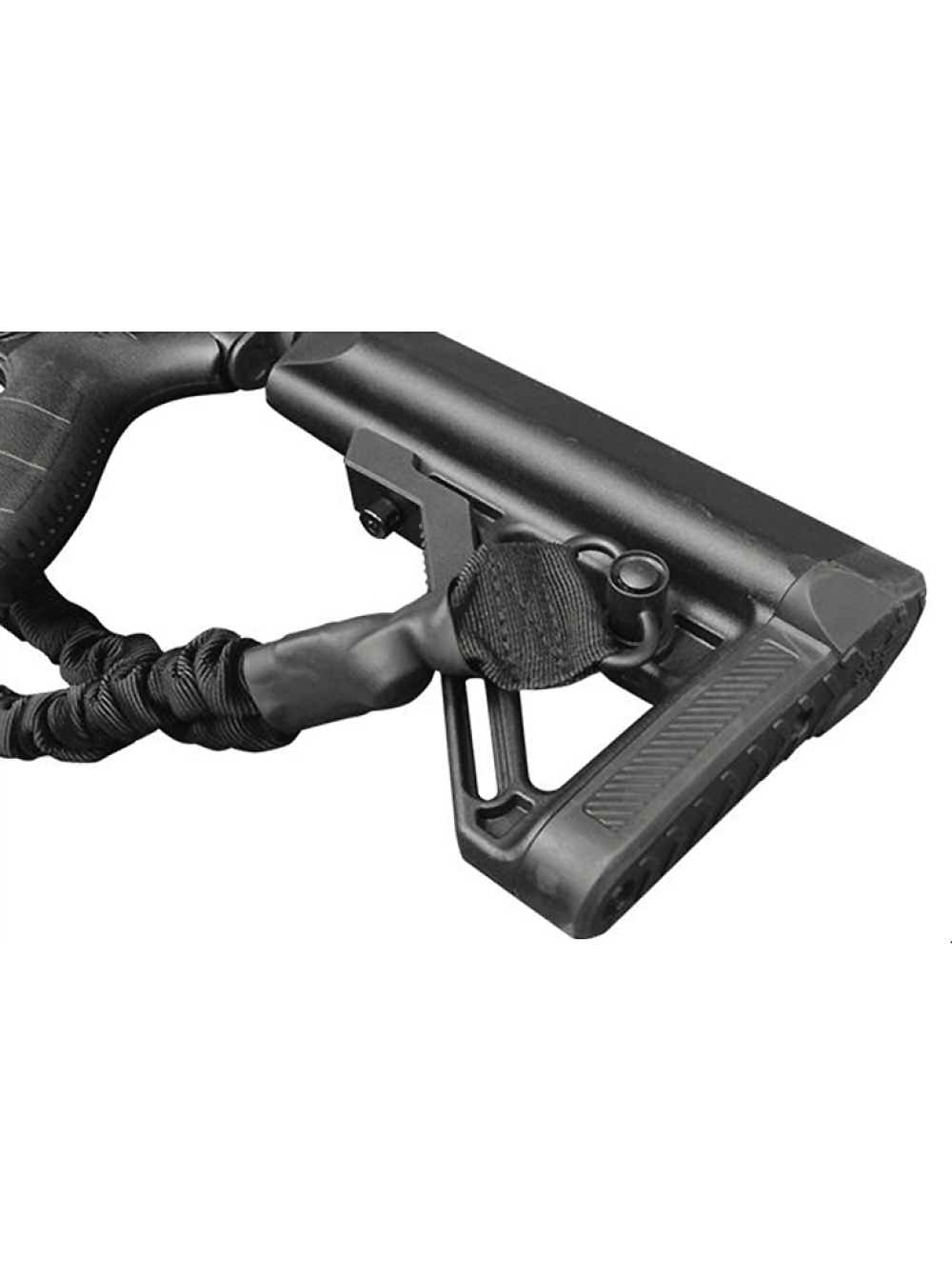 Ремінь збройовий тактичний Leapers Bungee з QD-антабками / одноточковий