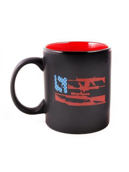 Кружка керамическая Black Rifle Coffee Company Freedom Flag Mug 300 мл
