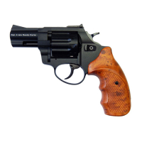 Револьвер Флобера STALKER 4 мм ствол 2.5", коричневая рукоятка