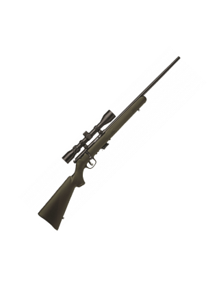 Гвинтівка малокаліберна Savage MARK II FXP Green / .22LR / 21" / приціл Bushnell 3-9х40